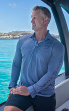 Load image into Gallery viewer, HiHo R3 Midnight Sun UPF50 L/S Collared Shirt