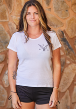 Load image into Gallery viewer, MS Leaf Logo Women's Vintage Short Sleeve Tee
