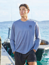Load image into Gallery viewer, HiHo Boat Name UPF50 L/S Water Shirt