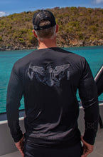 Load image into Gallery viewer, Obsidian Rash Guard - Gray Letting