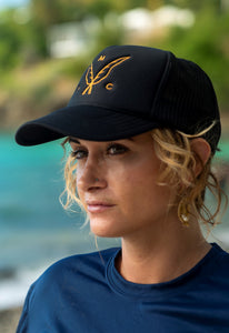 MS Soft Trucker Gold Leaf Hat