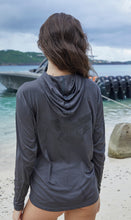 Load image into Gallery viewer, Midnight Sun Hooded Rash Guard