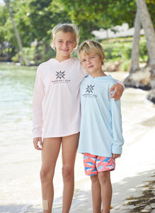 Midnight Sun Boys Hooded Rash Guard